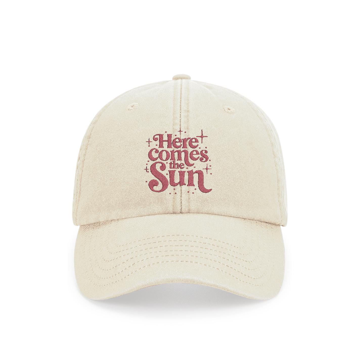 Cap Here Comes The Sun Hat Here Comes The Sun Baseball Hat