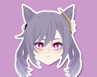 Keqing Vinyl Sticker