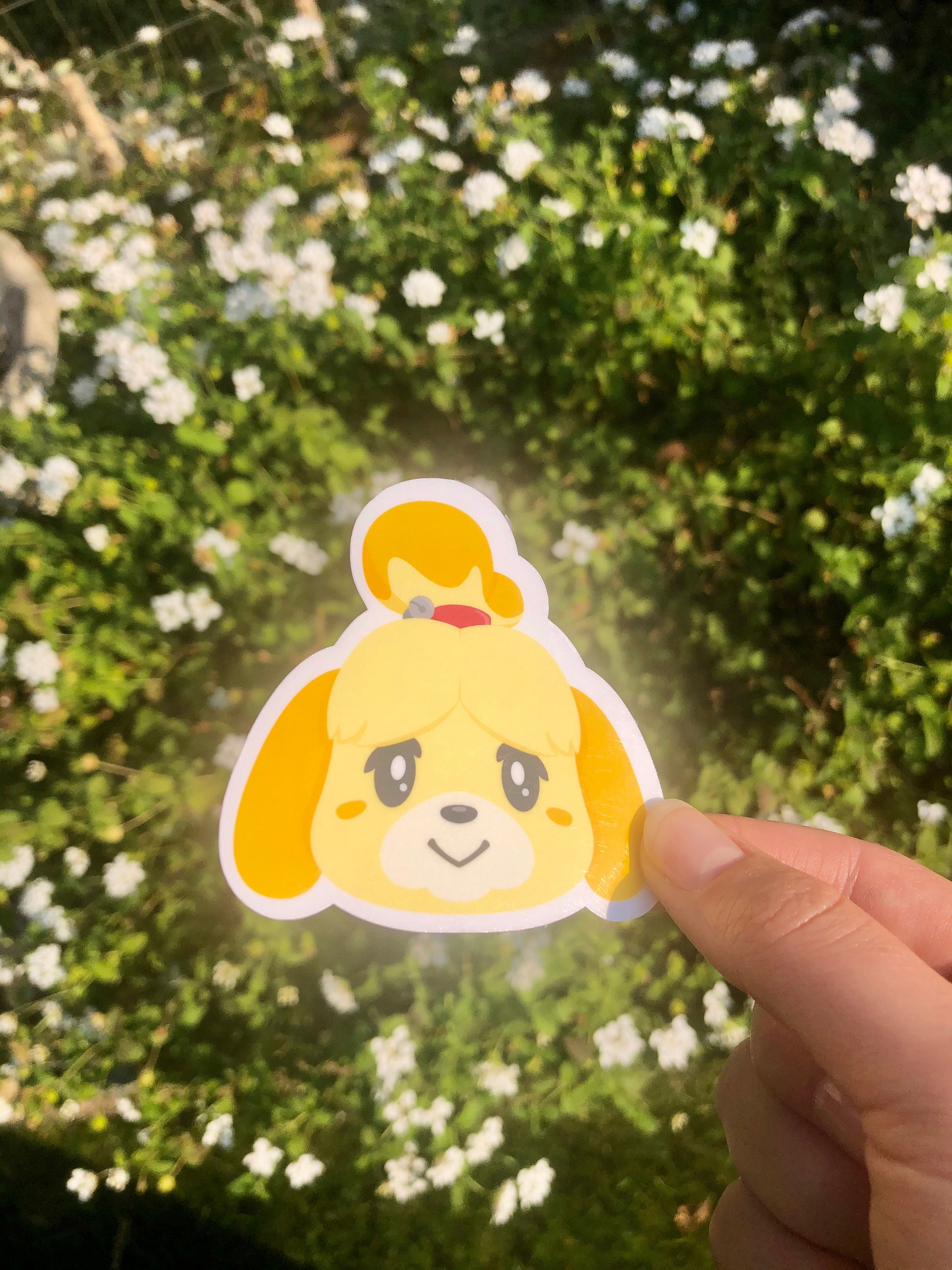 Animal Crossing Isabelle Sticker - Etsy 日本
