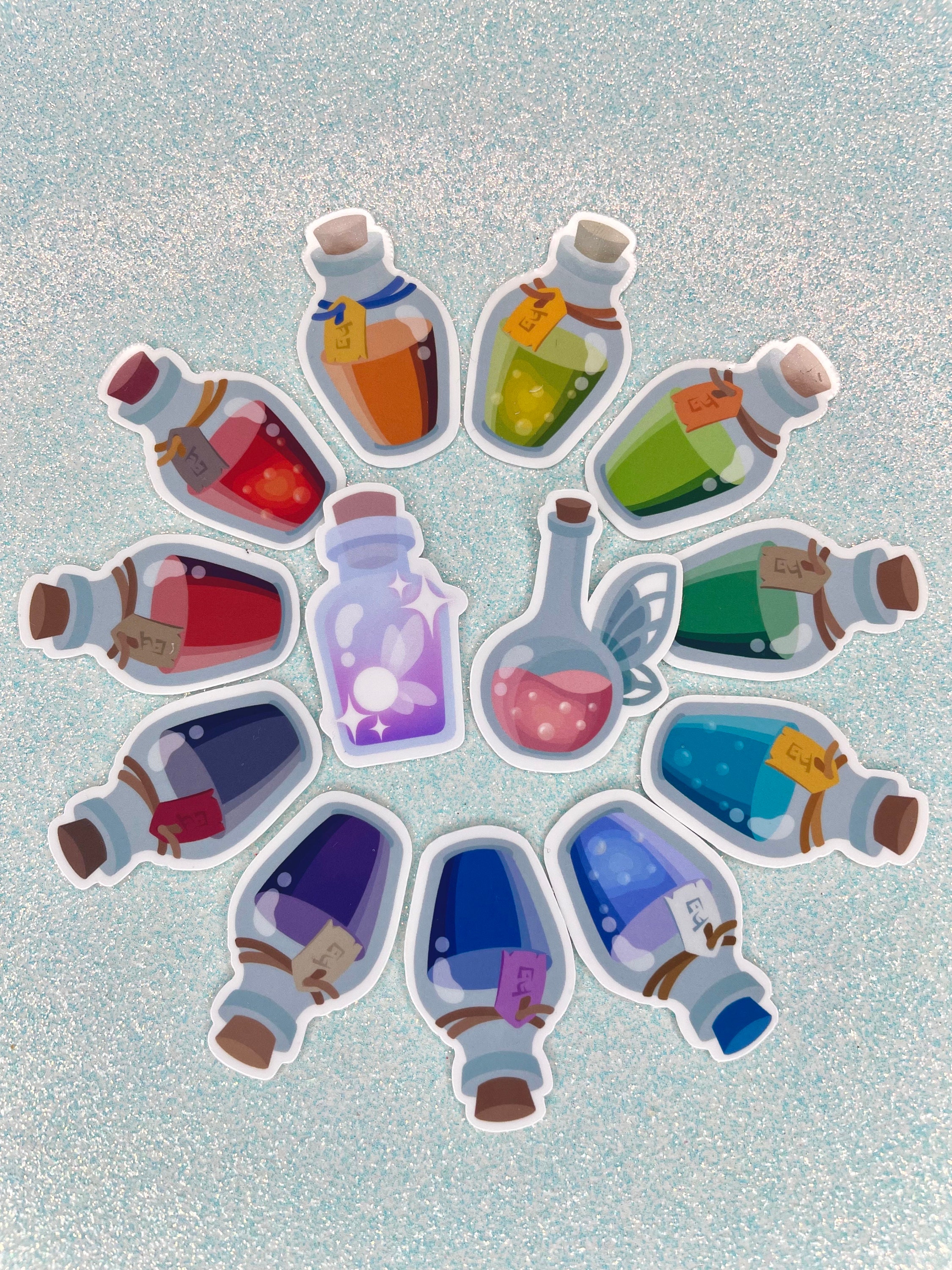 Elixir Sticker Pack - Etsy