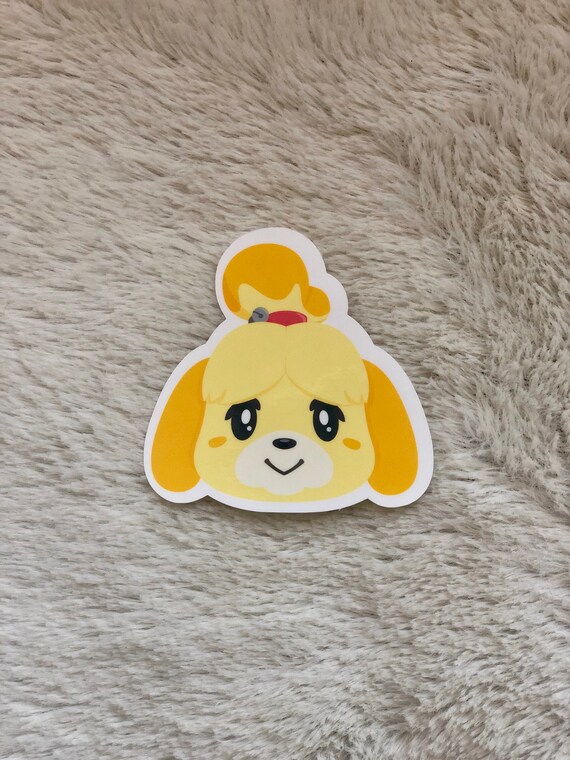 Animal Crossing Isabelle Sticker - Etsy