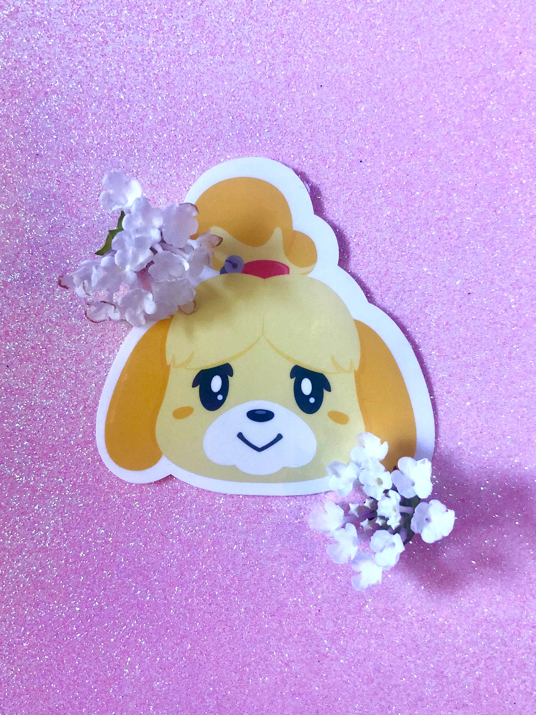 Animal Crossing Isabelle Sticker - Etsy Canada