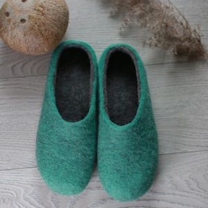 Wollen slippers / Warm / Gezellige slippers / Naturel / Klompen / Wol / Diverse maten / unisex / Zachte slippers / voetenwarmers