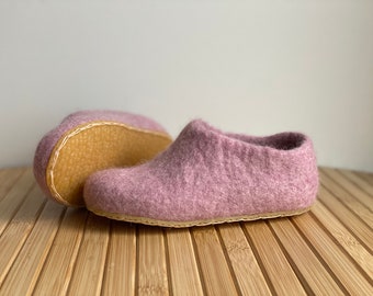 Childrens Slippers  US sizes, Booties , Toddler Slippers Wool Kids Slippers, Felt Slippers , gift for kids