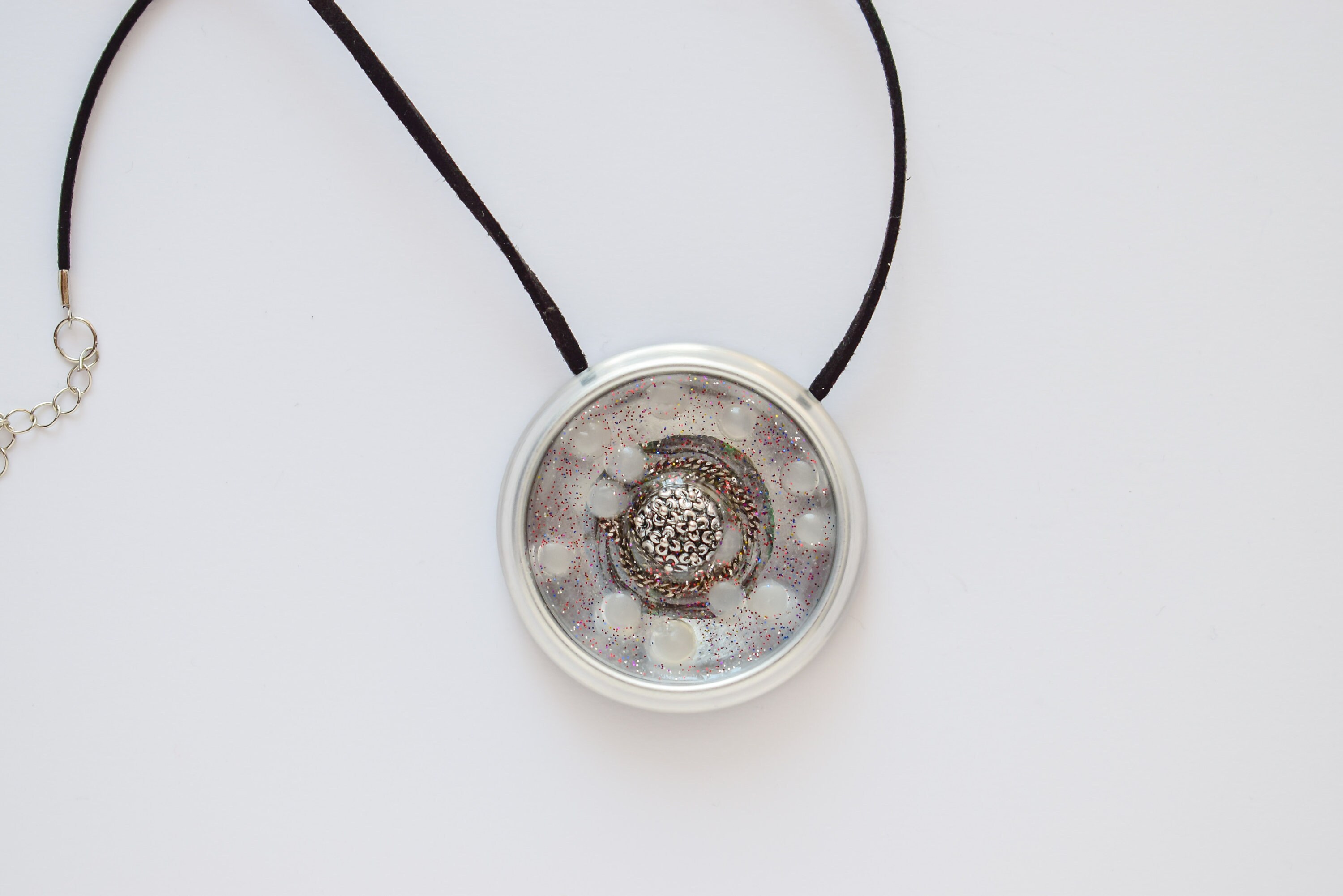 Soda can bottom necklace Etsy