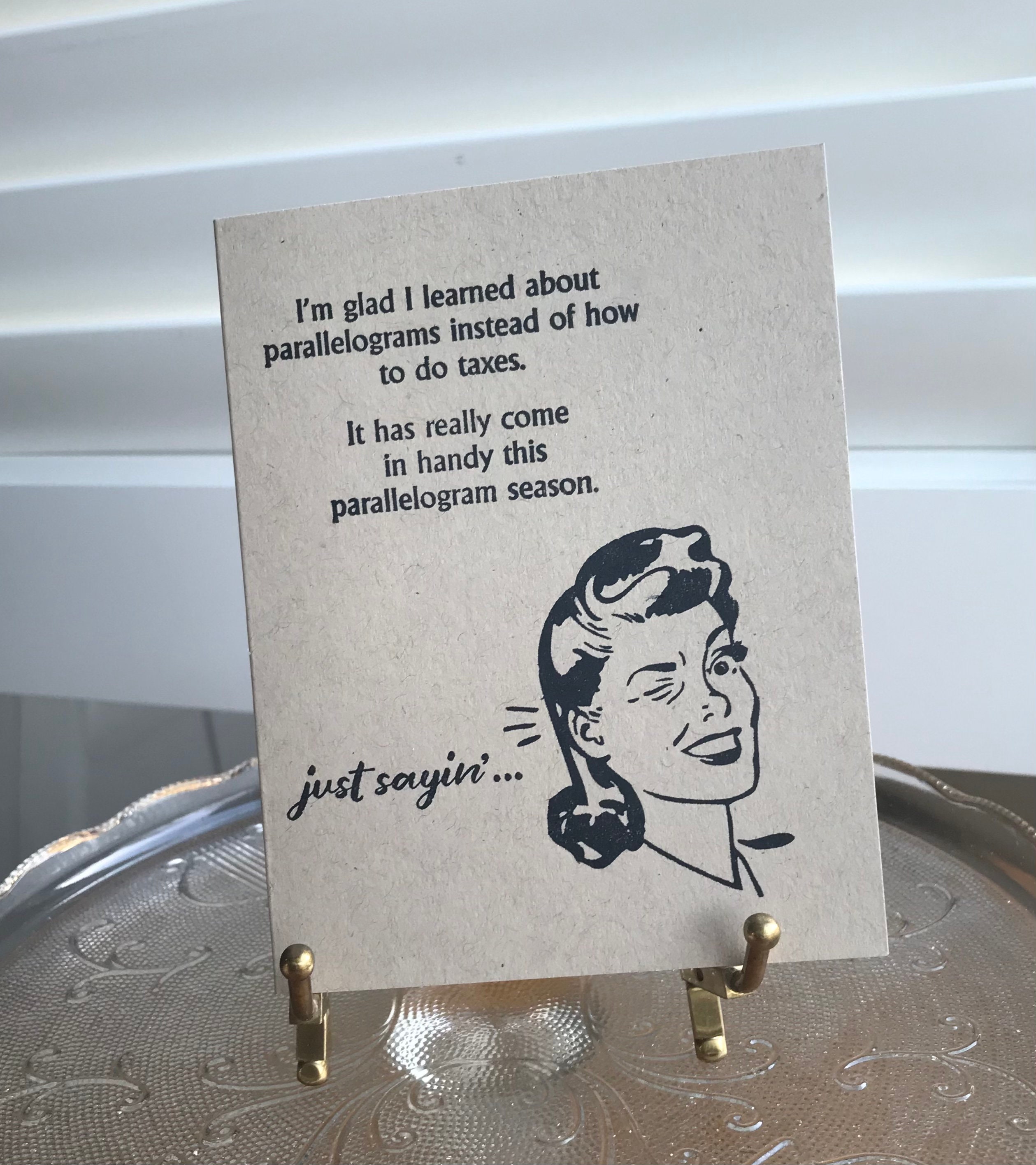 Humorous Funny Notecard Greeting Card Blank Inside Handmade - Etsy UK