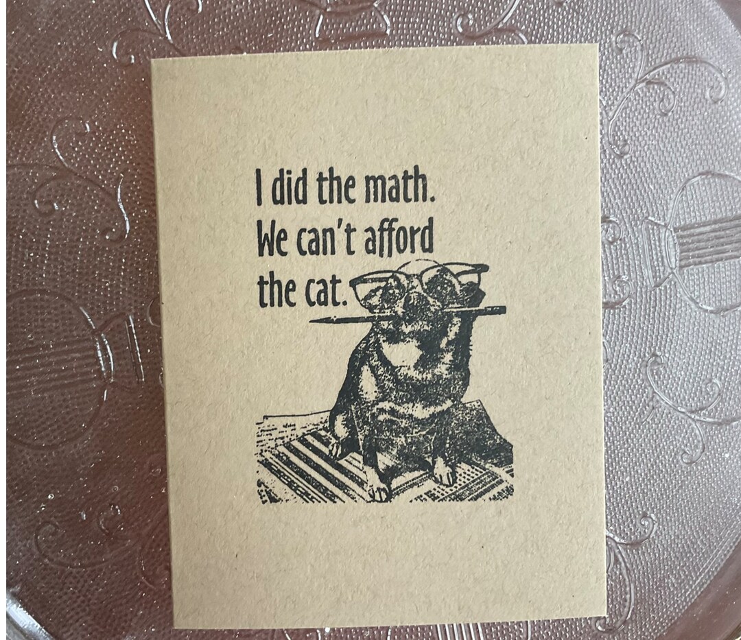 Homemade Card, Humorous, Funny, Notecard, Greeting Card, Blank Inside ...