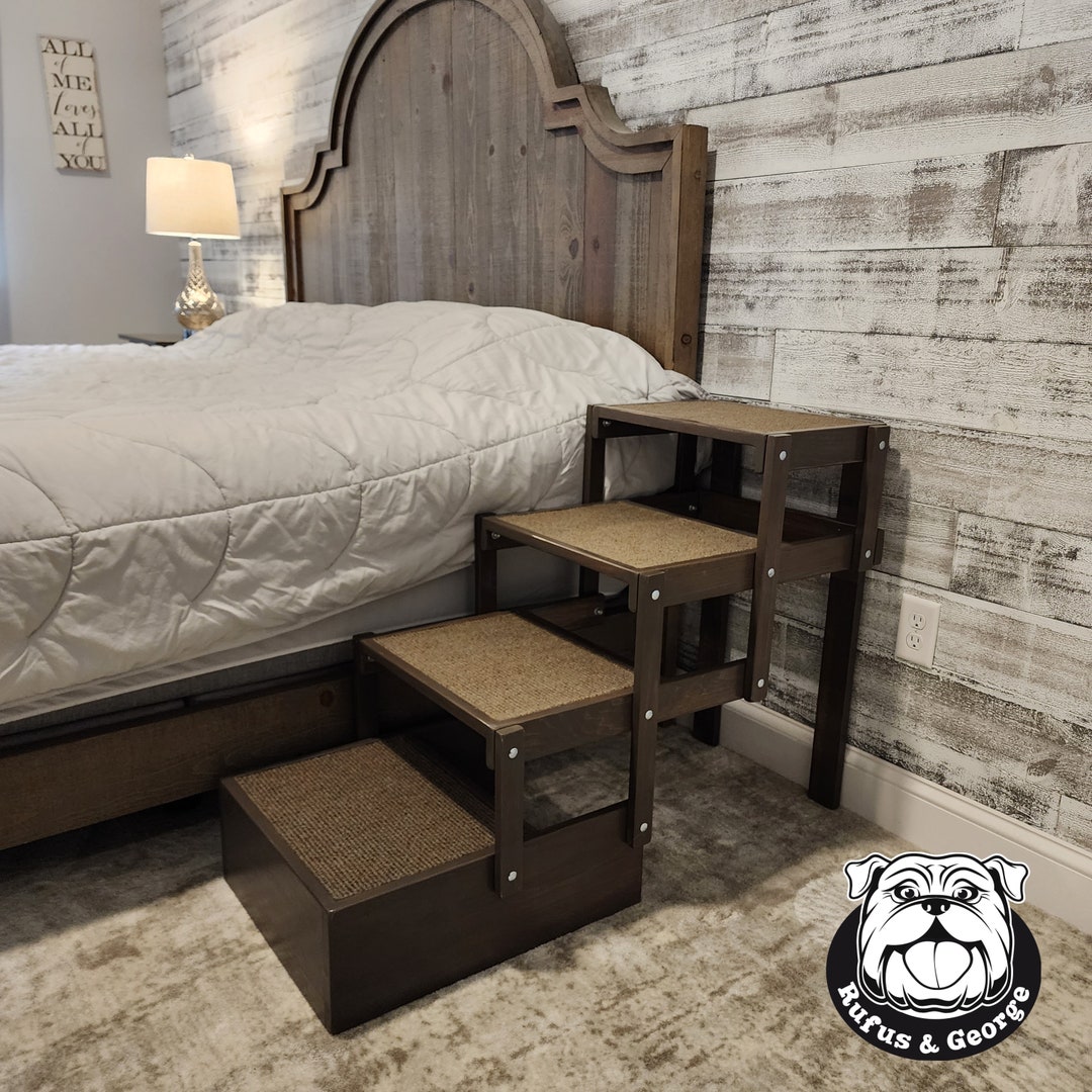 Dog Steps For High Bed Dog Stairs For Bed Pet Stairs Etsy 日本