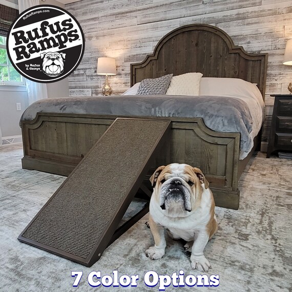 Dog Ramp for Bed Large Pet Ramp Wooden Adjustable Ramp Etsy