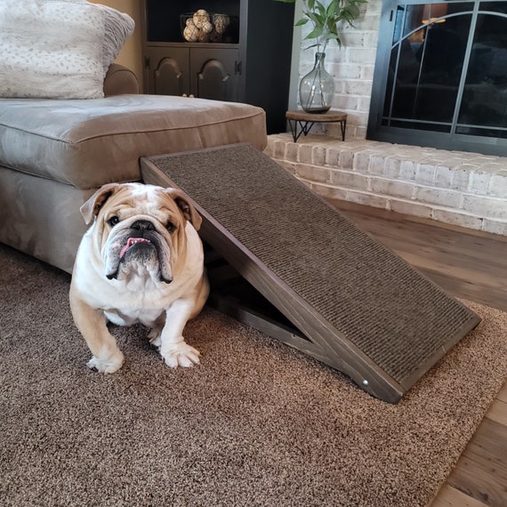 ROYAL RAMPS Extra Wide Dog Cat Ramp, Stone, 14in