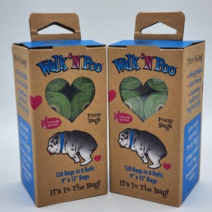 Eco-Friendly Lavender-Scented Dog Poop Bags: 9x13 Leakproof Pet Waste Bags