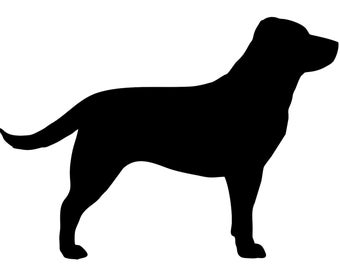 Labrador Retriever, Lab Dog Silhouette clip-art, SVG, PDF, AI, Jpeg