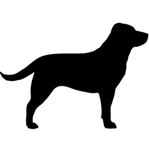 Labrador Retriever, Lab Dog Silhouette clip-art, SVG, PDF, AI, Jpeg