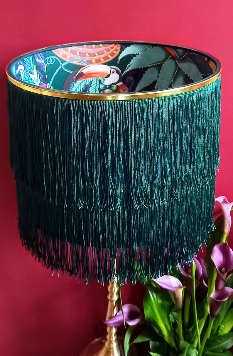 NEW Tassel Fringe Lampshade With Holden Decor Wonderland in Etsy UK