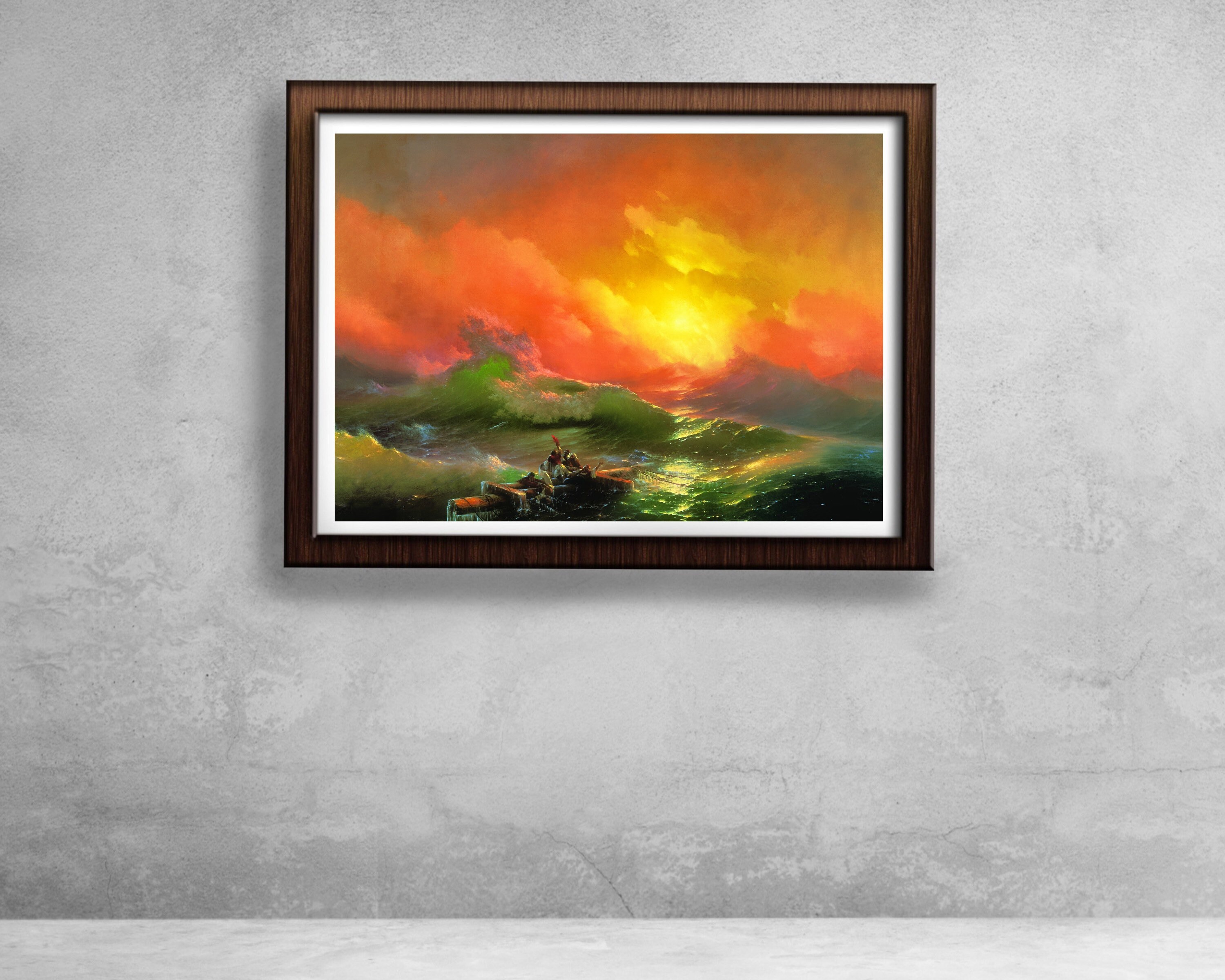 The Ninth Wave by Ivan Aivazovsky fine art print poster Fine | Etsy