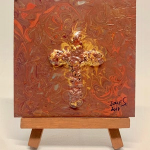 Croix - Art abstrait #64CC