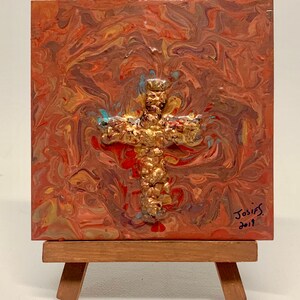 Croix - Art abstrait #63CC