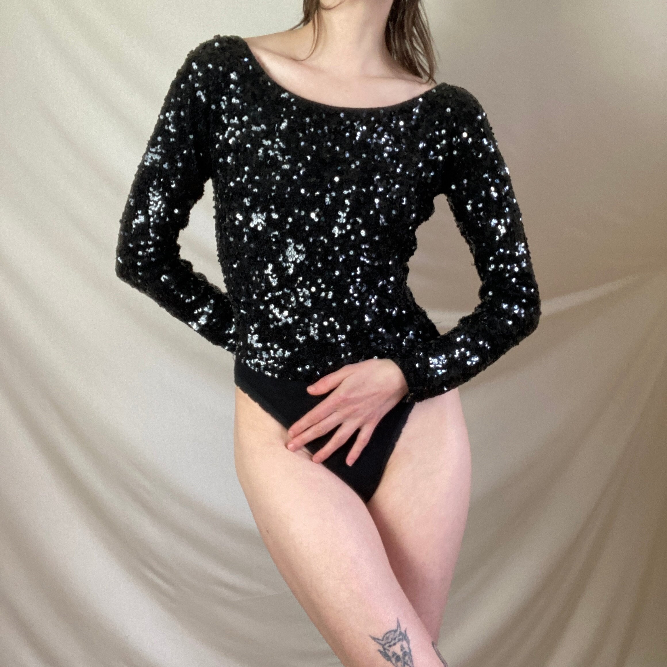 Sequin Bodysuit - Etsy Singapore