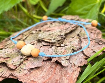 Pulsera de cuentas de sándalo con cuentas de árbol, pulsera de aroma, pulsera de yoga para aceites