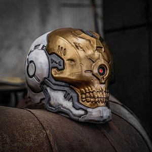 Maykr Slayer Doom Eternal Cosplay Helmet, Wearable Replica