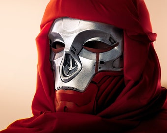 Replika av Revenant-masken - Apex Legends-inspirerad spelcosplay, konstverk, speldekor