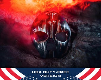USA Duty-Free Version – Sith Lord Darth Nihilus Mask - Dark Edition, Star Wars Old Republic Replica for Cosplay and Display