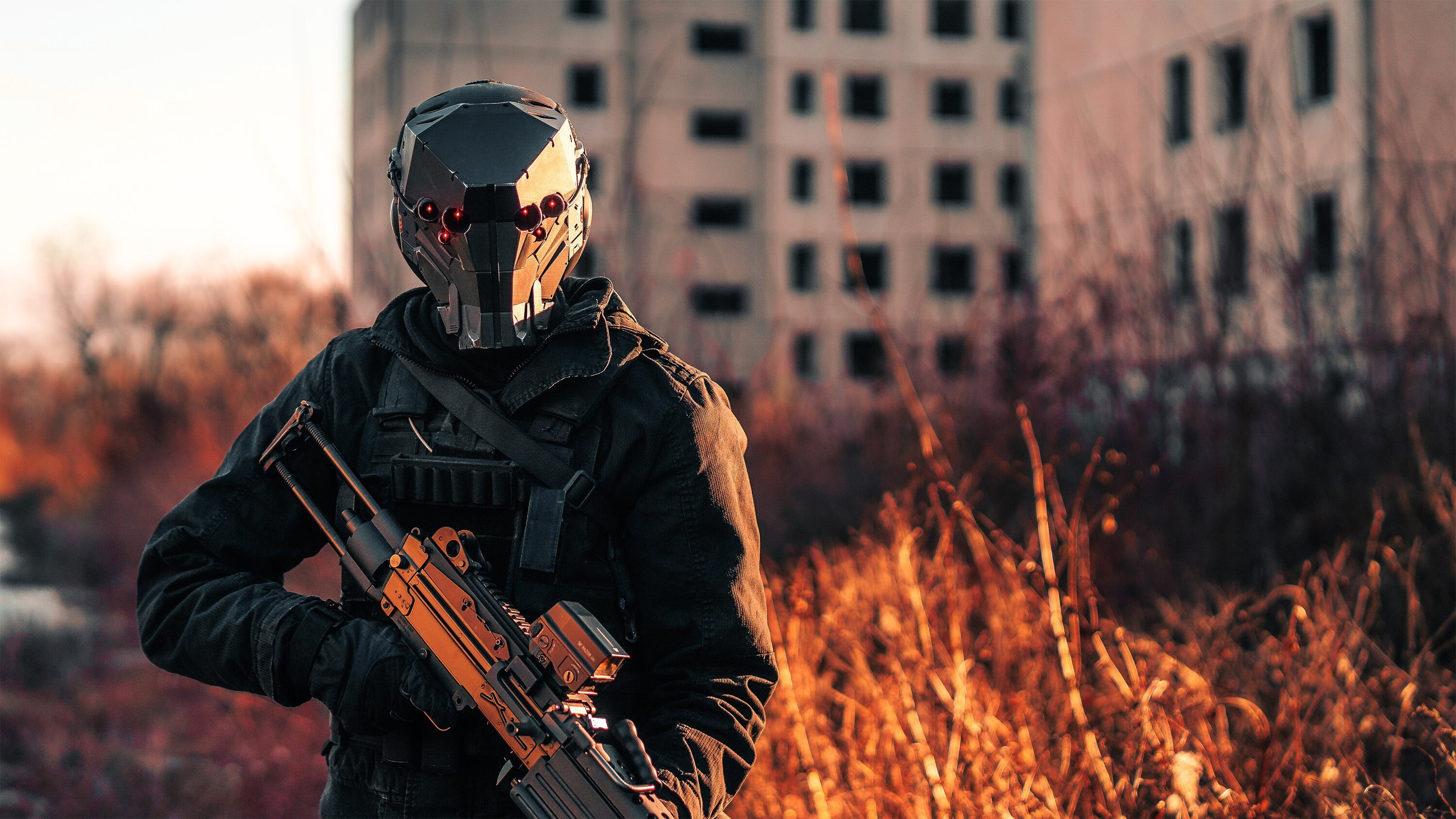 Apex Predator - Wearable Cyberpunk Styled Military Airsoft Apex Predator - Wearable Cyberpunk Styled Military Airsoft