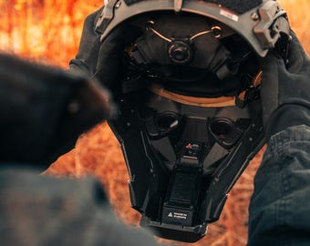 Military Futuristic Helmet Futuristic Soldier Headgear Futuristic