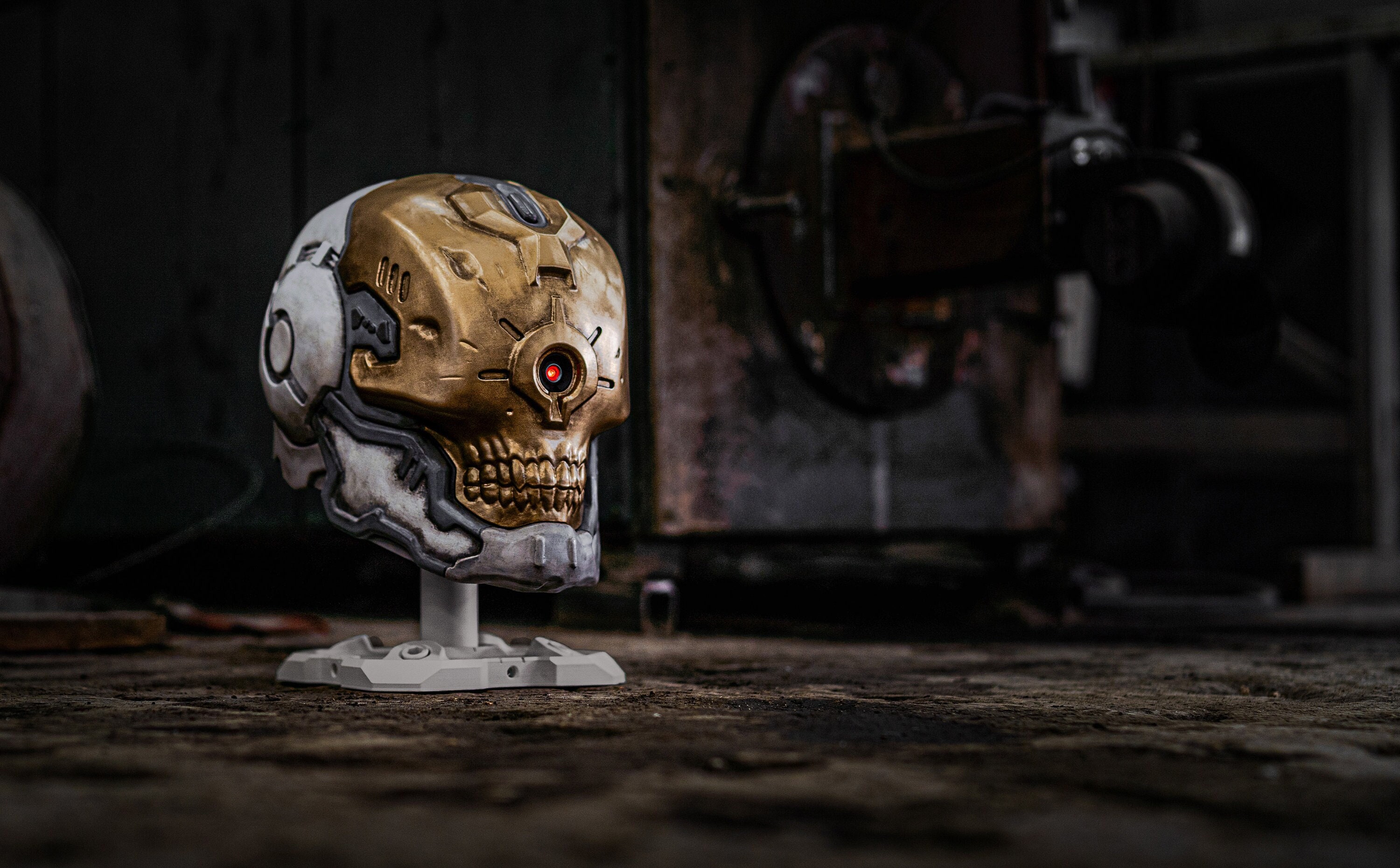 Display Stand for the Wearable Doom Eternal Maykr Slayer Helmet - Etsy