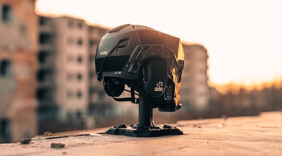 Display Stand for the Apex Predator Cyberpunk Airsoft Helmet - Etsy