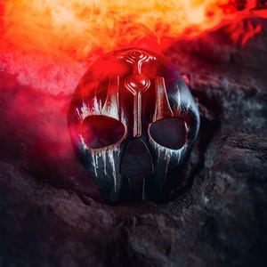 Sith Lord Darth Nihilus's Cosplay Mask from Star Wars - Dark Edition