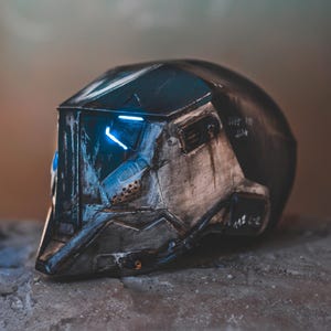 Custom Made Helmets - Wearable Cyberpunk Styled Military Airsoft / Cosplay Helmet Only Made for Order