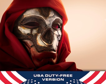 USA Tullfri version – Revenant rostig maskreplika – Apex Legends-inspirerad spelcosplay, konstverk, speldekor