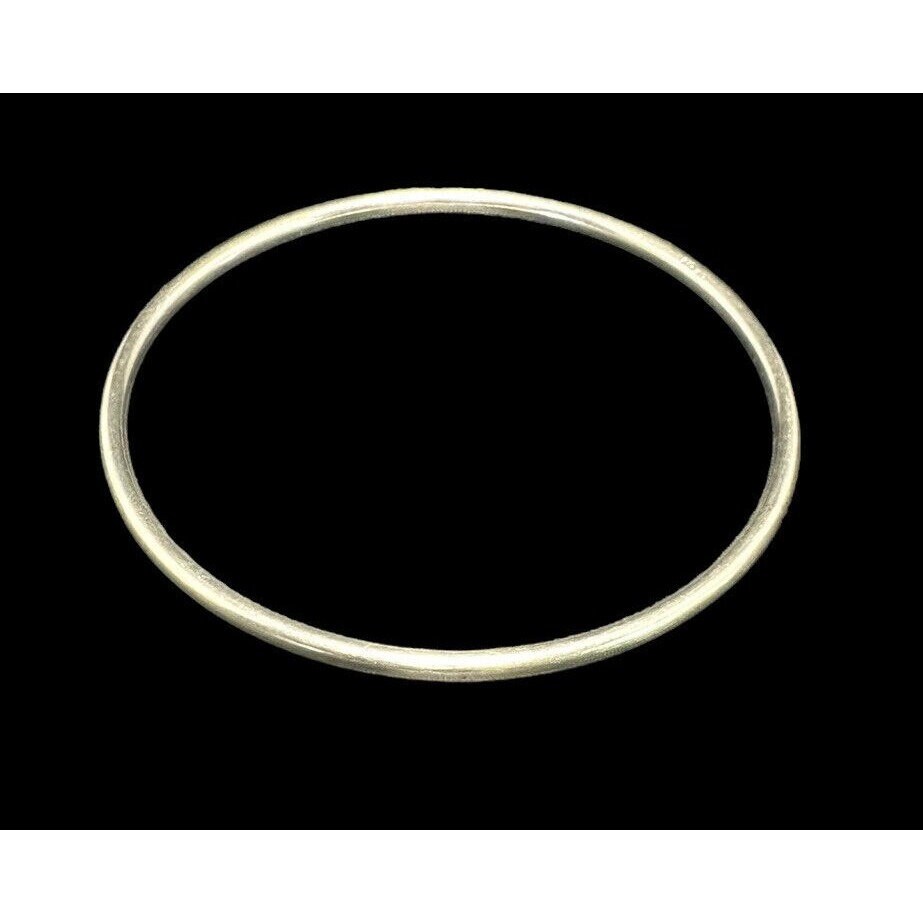 Signed 925 FS Bangle Bracelet Sterling Silver Simplistic