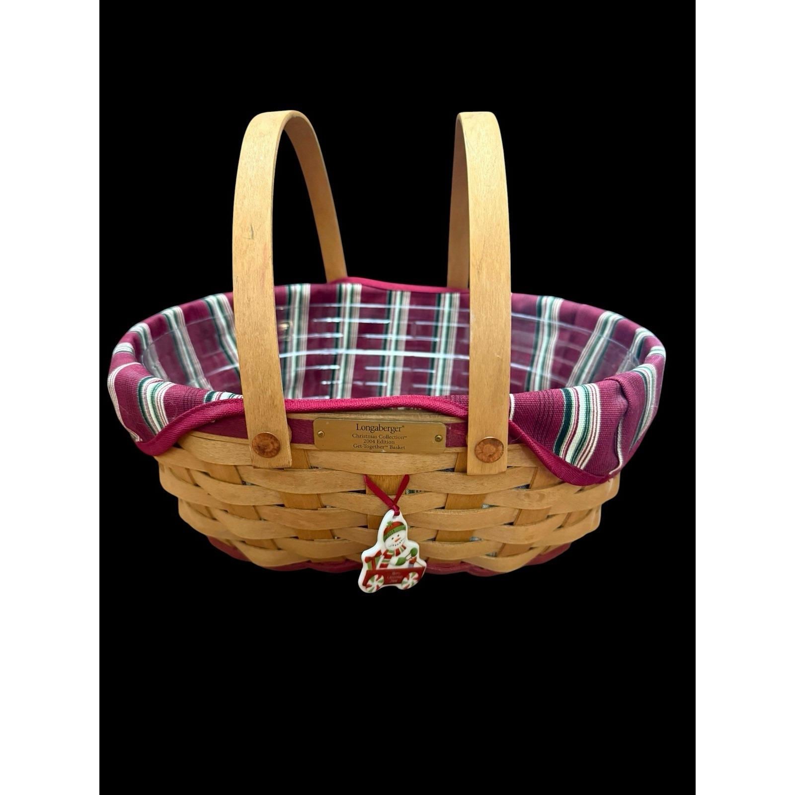 Snowman Longaberger Basket - Etsy