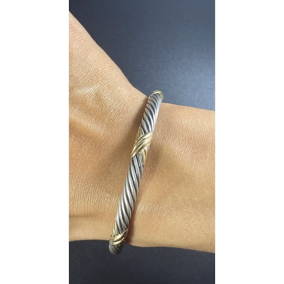 Cable cuff best sale bracelet