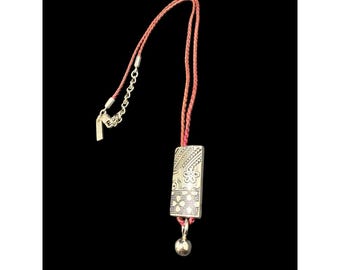 Kenzo - Vintage Mikado Necklace 925 Sterling Silver - Etsy