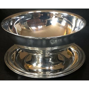Vintage Christofle Silver Plated Dip Bowl