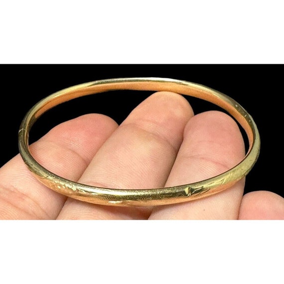 Designer Engraved 14K Gold Bangle Anxiety Snake Bracelet for Women - China  Jewelry and Fashion Jewelry price