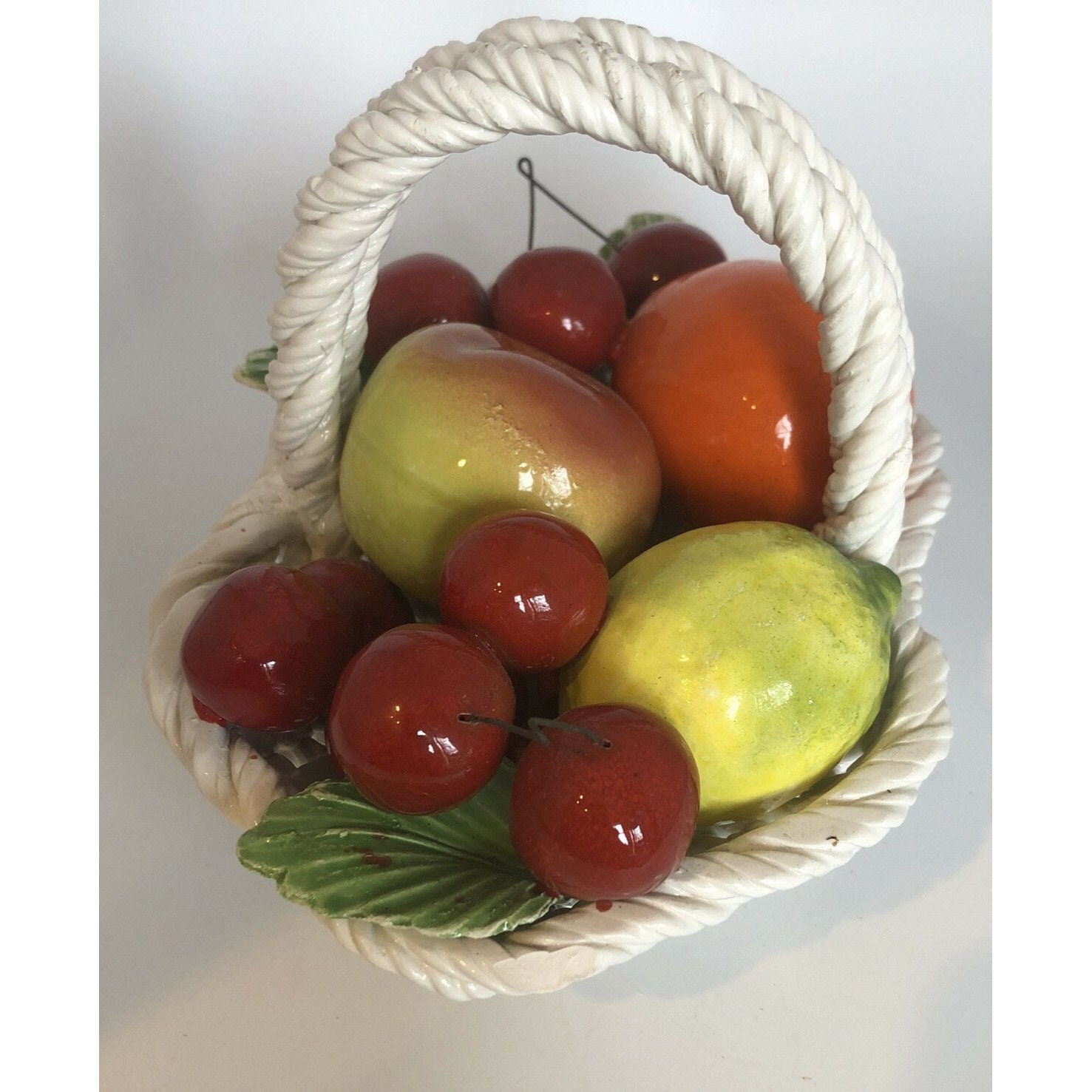 capodimonte 果物皿 盛り皿 イタリア製 陶器 capodimonte 果物皿 盛り皿 イタリア製 陶器 capodimonte 果物皿