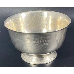Sterling by Fina EXEMPLAR PAUL REVERE 1768 3” Bowl Signed