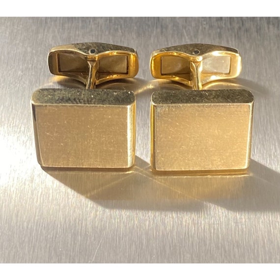 Kurt Wayne 14k Vintage Cufflinks Designer Signed … - image 4