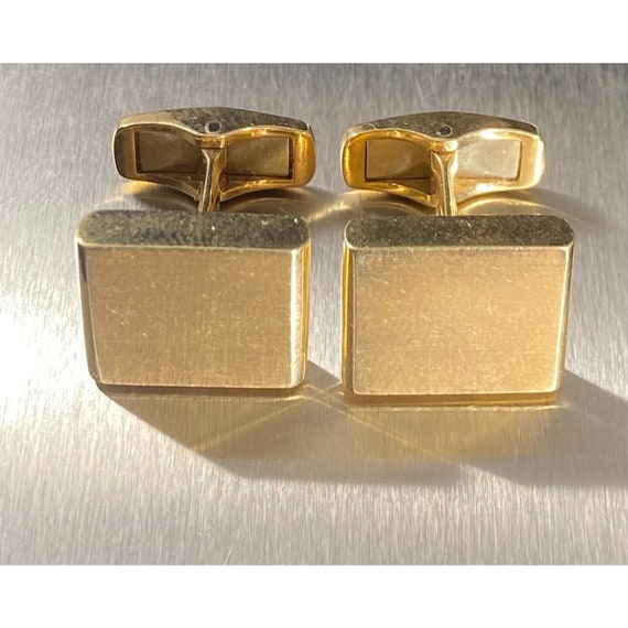 Kurt Wayne 14k Vintage Cufflinks Designer Signed … - image 5