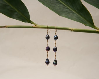 Orecchini Di Lusso Perle Bianche In Oro Giallo | Acquisti Online Su - Foto 2