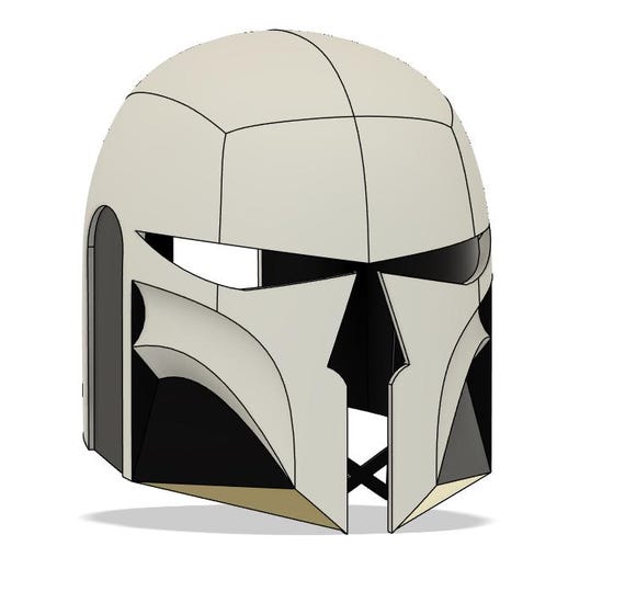 The Dread A Skull Inspired Mandalorian Helmet - Etsy