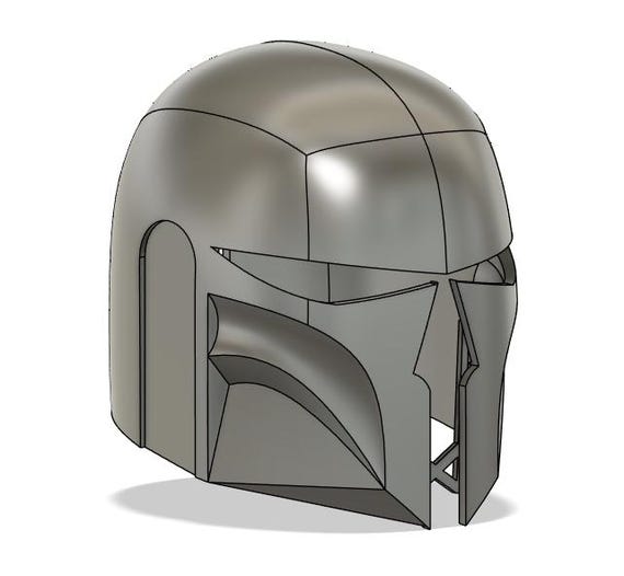 The Dread A Skull Inspired Mandalorian Helmet - Etsy