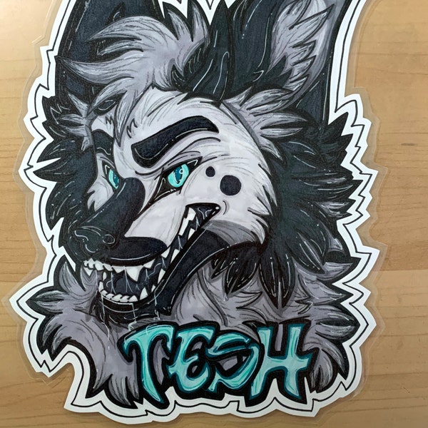 Custom Fursona Badge [READ DESC]