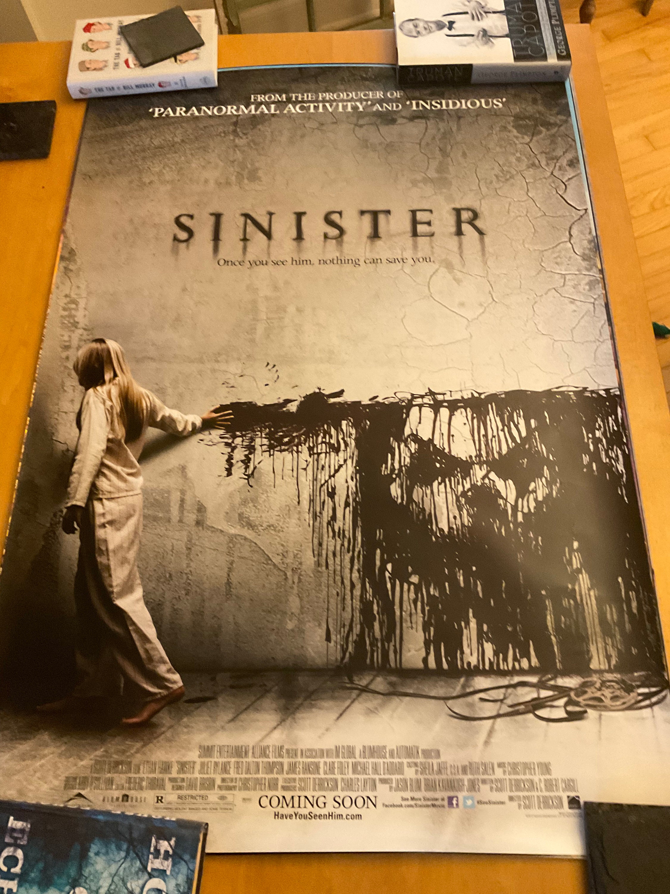 Sinister Movie Poster Sinister Movie Poster