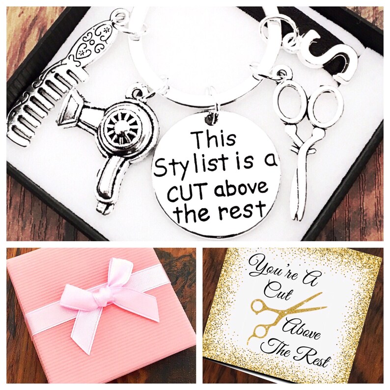 Personalised Hairdresser Keyring Hair Stylist Keyring Gift Etsy UK