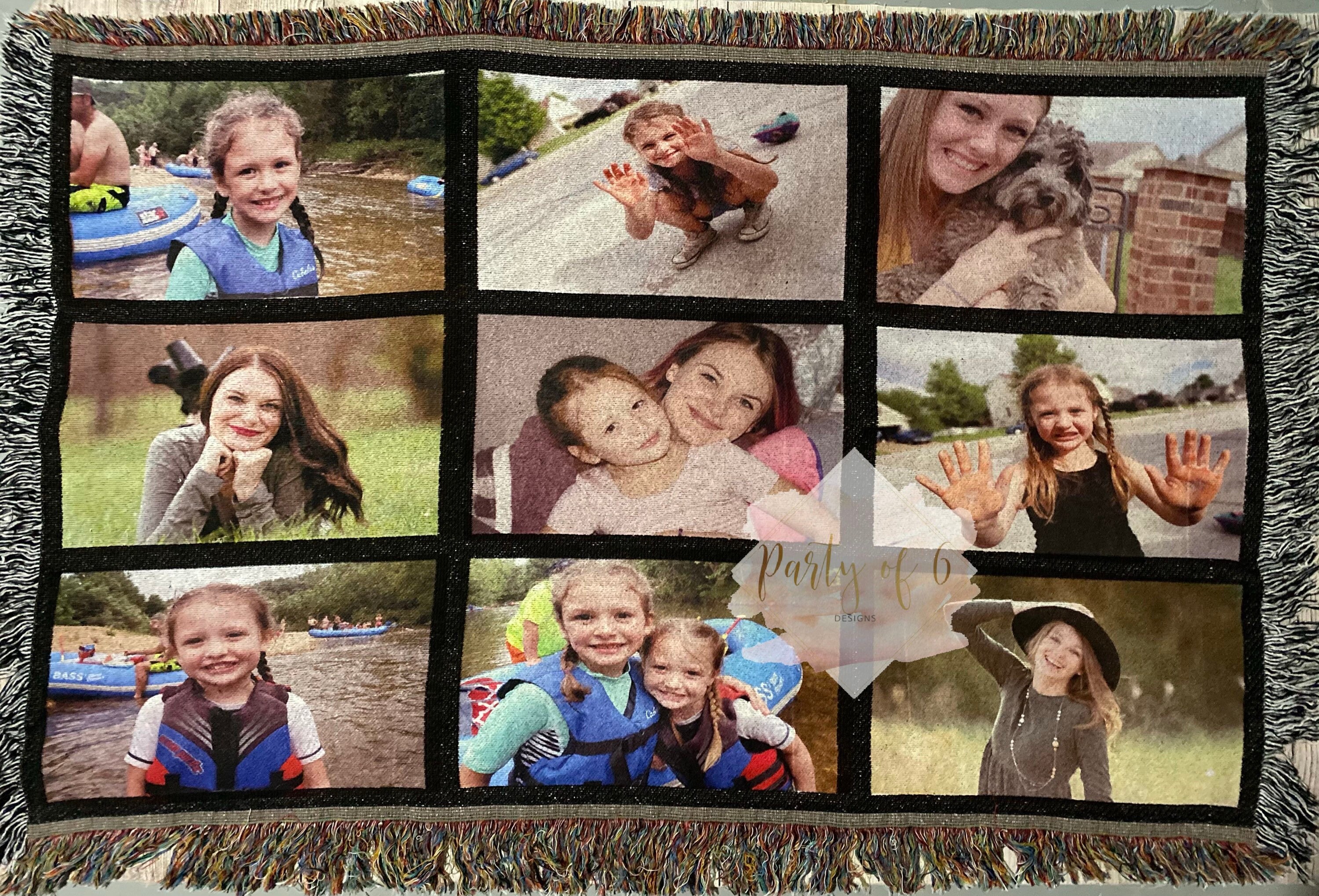 Photo Blanket Personalized Blanket Throw Blanket Photo Etsy